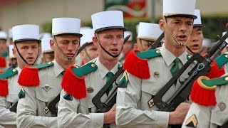 képi blanc 🇫🇷 chant de la Legion étrangère French foreign legion [upl. by Woodall]