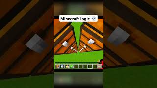 Minecraft LOGIC shorts [upl. by Alyam426]