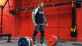 Dmitry Klokov  Hang Snatch 190 kg 418 lb Spain Madrid [upl. by Sitnerp]