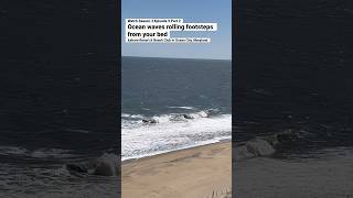 Ocean waves rolling footsteps from your bed at Ashore Resort amp Beach Club in Ocean City MD [upl. by O'Connell505]