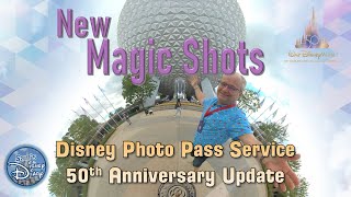 Walt Disney World 50th Anniversary  Photo Pass  Magic Shots  Tiny World  Super Zoom [upl. by Yezdnil]