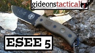 ESEE 5 Knife Review A Brute Never Looked So Good [upl. by Elleynod]