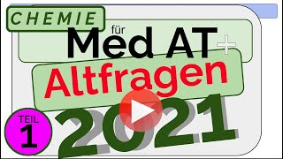 MedAT 2021 Chemie Altfragen Teil 1 [upl. by Saretta]