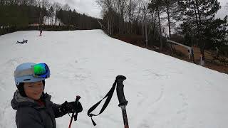 Skiing on camelback mountain resort as a beginner [upl. by Faletti]