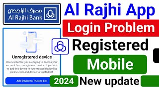 Al Rajhi Bank Login Problem  Al Rajhi App Login Problem  Al Rajhi New Mobile Device Registration [upl. by Nesila575]