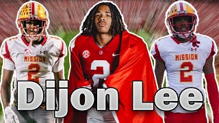 Best Cornerback in California Dijon Lee Highlights  Reaction  Alabama Football Recruiting [upl. by Colwell]