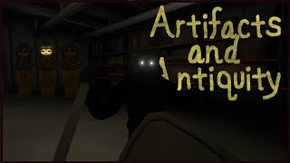 Artifacts And Antiquity All Endings  Indie Horror Game  No Commentary [upl. by Kaleb]