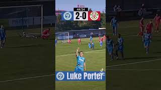 First FA Cup goal for Luke Porter 👀 [upl. by Hanah]