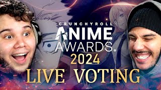 Voting LIVE for the Anime Awards 2024 [upl. by Mccormick]