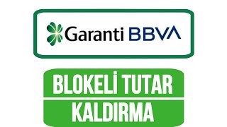 Garanti Bankası Blokeli Tutar Kaldırma İşlemi Nasıl Yapılır [upl. by Alekram]