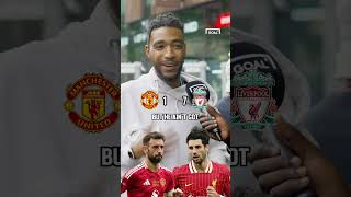 NO QUESTION 😤 MANCHESTER UNITED v LIVERPOOL FOOTBALL CHALLENGE shorts [upl. by Idram589]