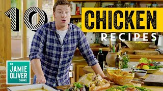 10 Chicken Recipes amp Dinners By Jamie Oliver [upl. by Elia]