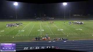 Hudson High School  IA  vs East Marshall High School Mens Varsity Football [upl. by Inalem]