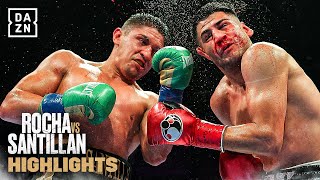 Alexis Rocha vs Giovani Santillan  Fight Highlights [upl. by Oned213]