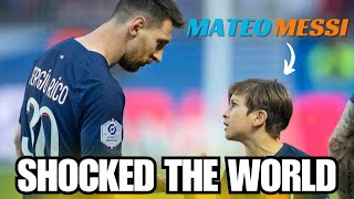 7 SHOCKING Moments When Mateo Messi STUNNED The World [upl. by Hiller831]