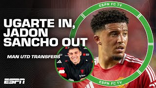 MAN UNITED TRANSFER NEWS 📰 Manuel Ugarte in Jadon Sancho OUT amp to Chelsea  ESPN FC [upl. by Spillihp]