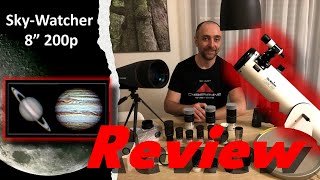 SkyWatcher 8quot 200p Dobsonian  Review amp Hands On [upl. by Okier]