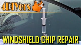 How to Repair a Windshield Chip [upl. by Yettie]