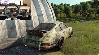 NFS HEAT Rebuilding a Porsche 911 RSR  LOGITECH G29 gameplay [upl. by Eltsryk]