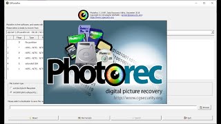 Setup Free Open Source Digital Picture and File Recovery Software TestDisk amp PhotoRec 70 [upl. by Nnahs195]