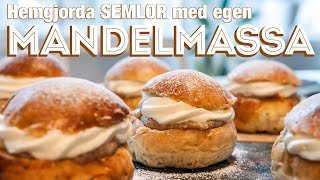 SEMLOR med egen MANDELMASSA [upl. by Uliram]