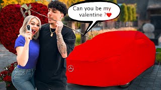 SURPRISED BRITNEY w a NEW CAR FOR VALENTINES DAY EMOTIONAL [upl. by Ngo]