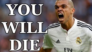 Pepe ● Craziest Moments ● Tackles Fights Fouls amp Red Cards ● HD [upl. by Ajak]