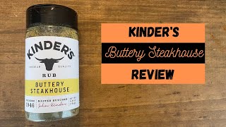 Kinders Buttery Steakhouse Seasoning Review [upl. by Jamin492]