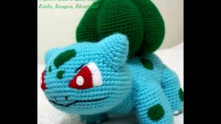 Pokémon Bulbasaur tejido a crochet o ganchillo [upl. by Bertila]