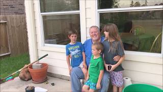 Backyard Wicking Bed Worm Farm Fun For The Grand Kids [upl. by Thaddaus]