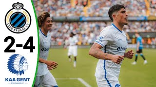 Club Brugge vs Gent 24 Omri Gandelman Goal All Goals and Extended Highlights [upl. by Adrianne]