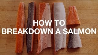 How to Break Down a Whole Salmon [upl. by Haet]