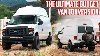 This cargo van conversion cost how much Crazy cheap option to a Sprinter van [upl. by Codi]