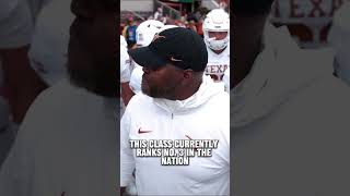 Texas Longhorns 2024 Recruiting Class Breakdown  shorts cfb [upl. by Eecart]