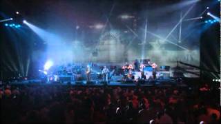 David Gilmour and Roger Waters  Comfortably Numb Video Mix In The Flesh  Live in Gdańsk [upl. by Lytsirk]