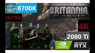 TWS Thrones of Britannia Battle Like Hastings 1066 Conquest Thrones of Britannia Mod with 2080Ti [upl. by Meijer]