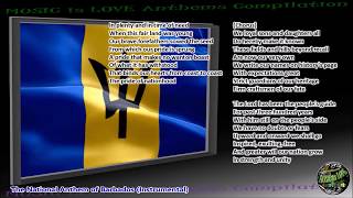 Barbados National Anthem quotIn Plenty And In Time Of Needquot INSTRUMENTAL with lyrics [upl. by Aibun]