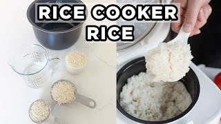 How to Make Rice in the Rice Cooker  Water to Rice Ratios amp Recipe  Laura Fuentes [upl. by Bonny]