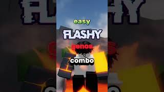 easy flashy genos combo roblox tsb combo edit [upl. by Xed]