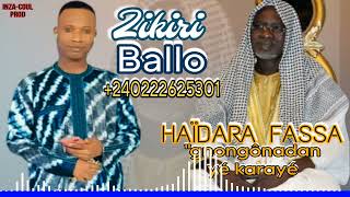 Zikiri Ballo Haïdara fassa [upl. by Hsaniva]