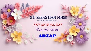 St Sebastian MHSS  38th Annual Day – ADZAP [upl. by Aniv]