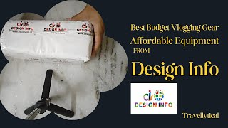 Best Budget Vlogging Gear  Affordable Equipment from Design Info designinfo travellytical gopro [upl. by Gideon30]