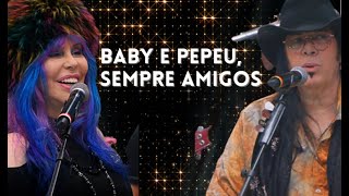 quotSeparados sim mas amigos semprequot dizem Baby e Pepeu  FAUSTÃO NA BAND [upl. by Luis546]