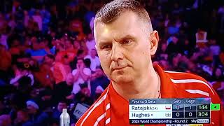 Krzysztof Ratajski broke 9 Darter  World Championship Darts 2024 [upl. by Euqirdor107]