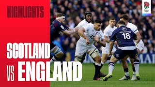 Scotland v England  Guinness Mens Six Nations 2024 [upl. by Nnagem]