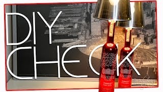 DIY Lampe  Flaschenlampe  CHECK  Wohnprinz [upl. by Debor]