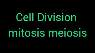 cell division [upl. by Mieka229]