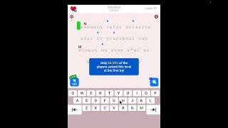 Cryptogram The Solution For Level 79  Step by Step Word Brain Puzzle [upl. by Halet621]