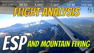 🤔🤩The Unexpected During Mountain Flight Voice over fixed  min 3400 aviationadventures [upl. by Ha]