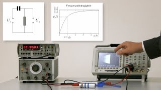 Experiment zum Hochpass und Tiefpassfilter [upl. by Asereht]